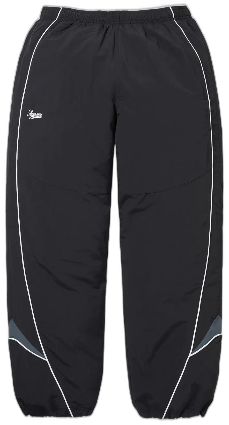 Supreme Contrast Piping Track Pant 'Black'
